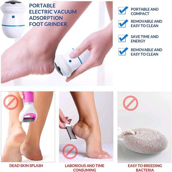 Electric Vacuum Foot Grinder